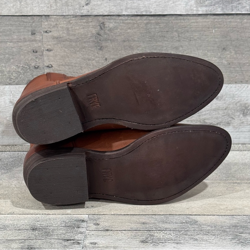 Frye Billy Bootie in Cognac - Size - 7B - Picture 8 of 9